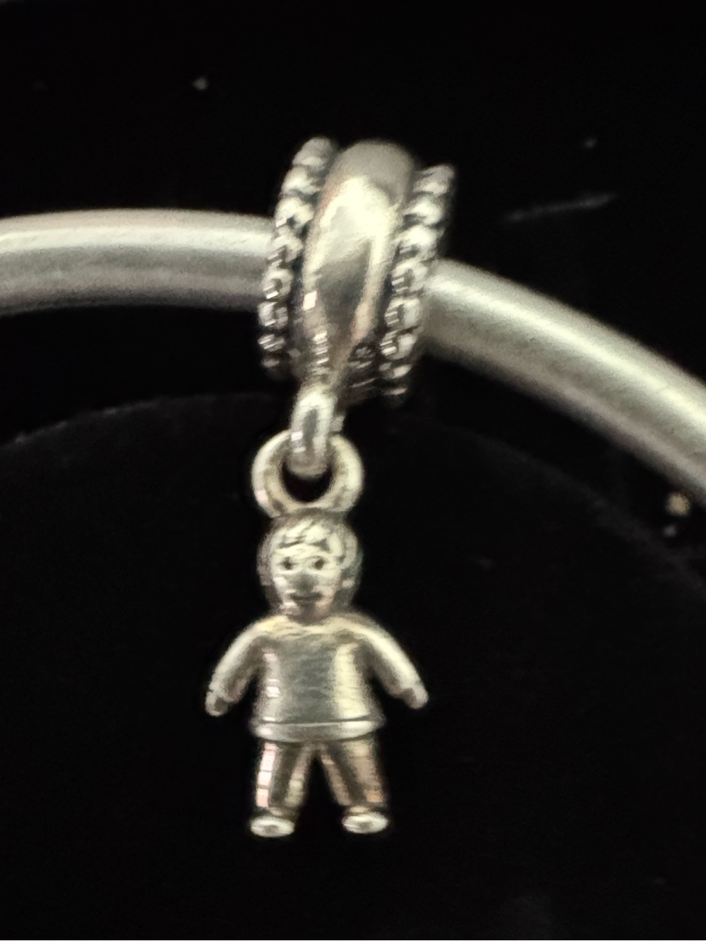 Pandora Silver Boy Charm Dangle